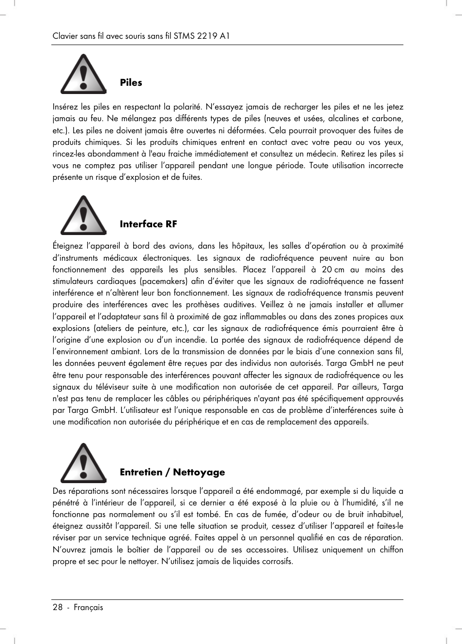 Silvercrest STMS 2219 A1 User Manual | Page 30 / 110