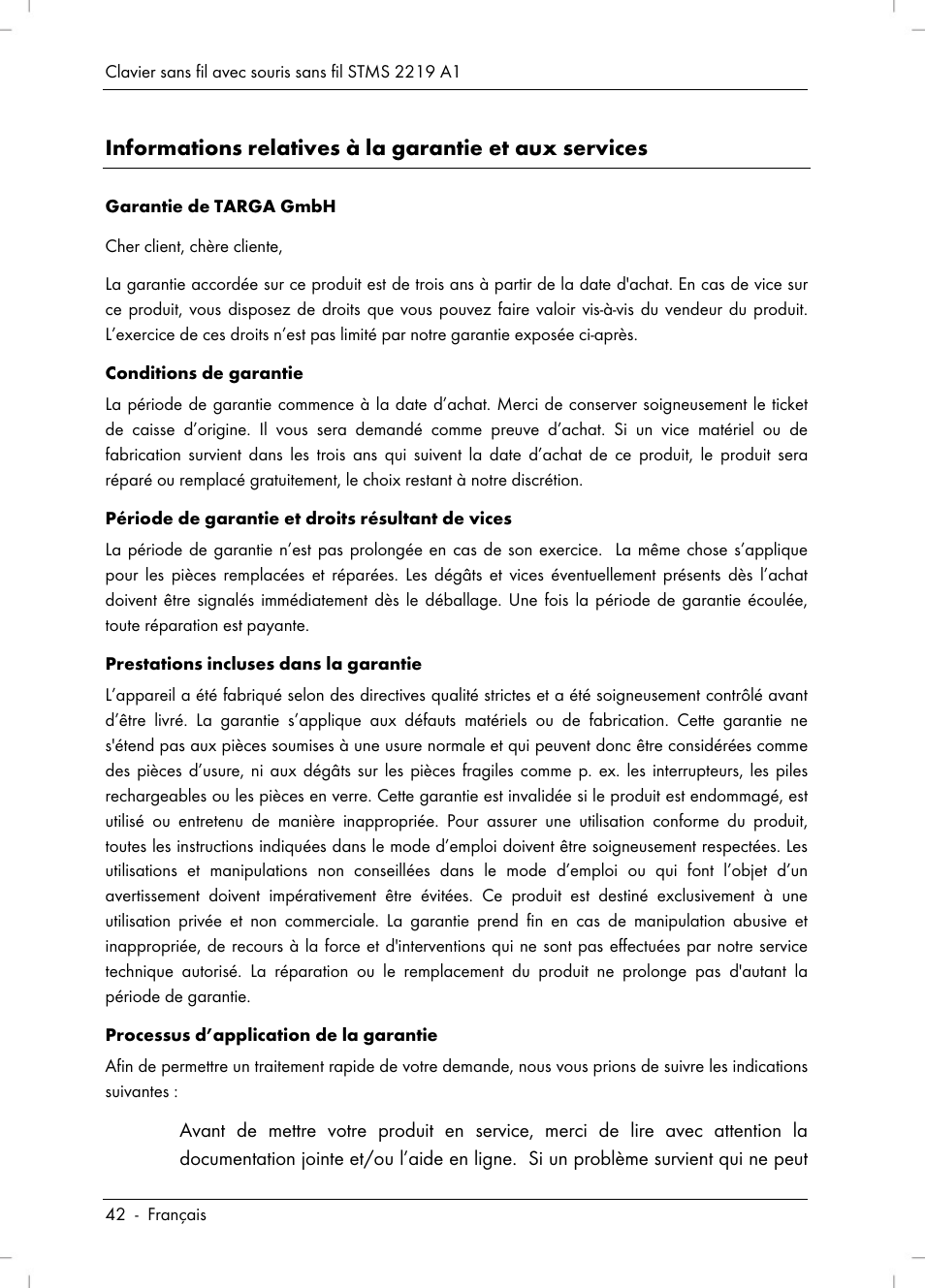 Silvercrest STMS 2219 A1 User Manual | Page 44 / 110