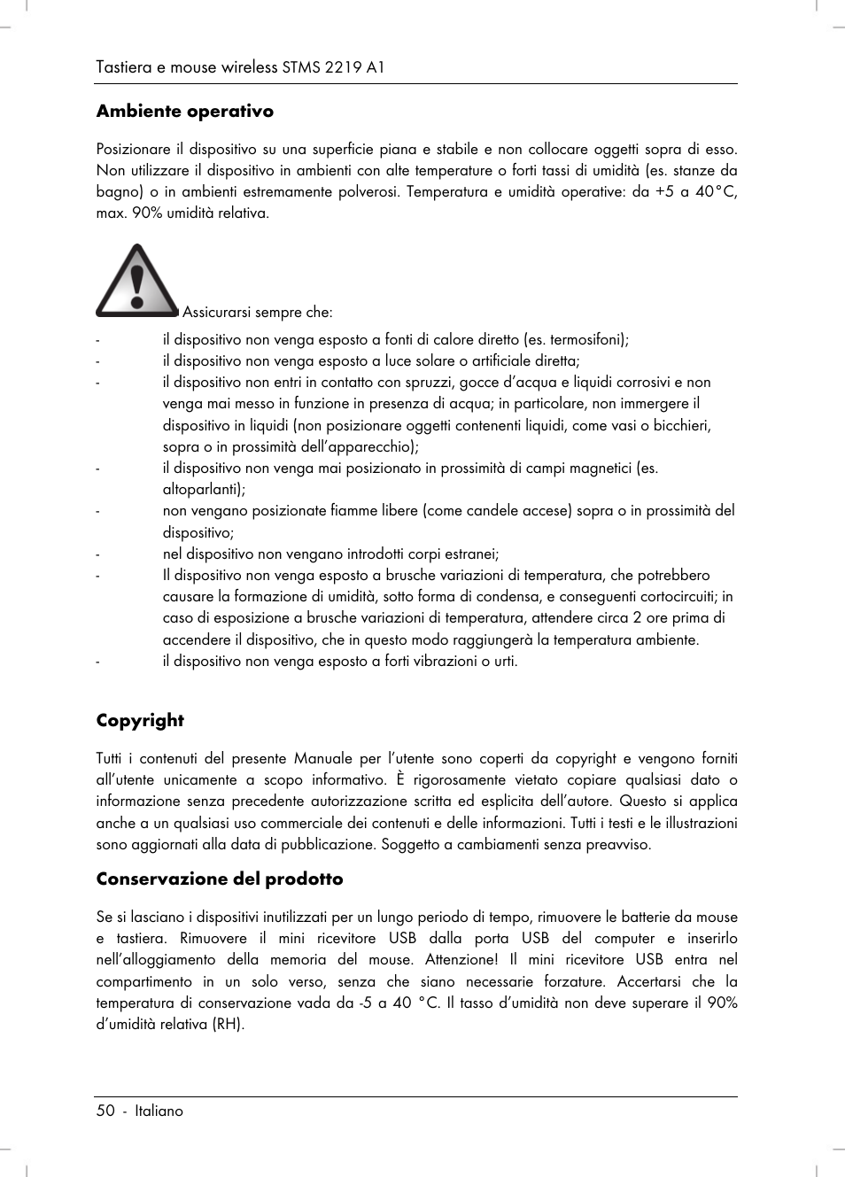 Silvercrest STMS 2219 A1 User Manual | Page 52 / 110