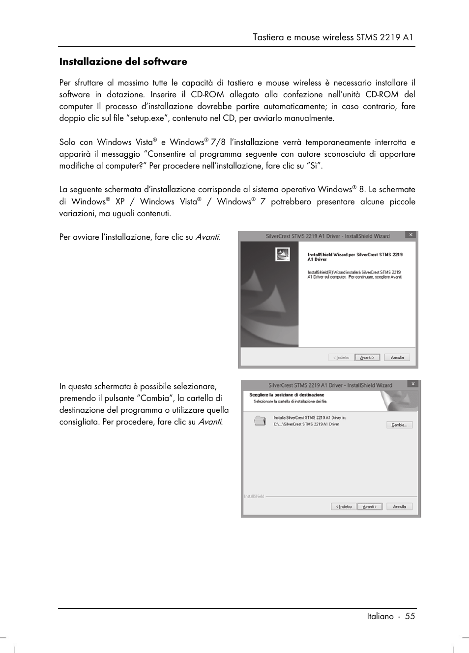 Silvercrest STMS 2219 A1 User Manual | Page 57 / 110