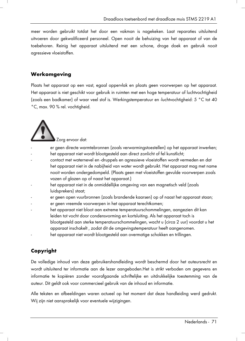 Silvercrest STMS 2219 A1 User Manual | Page 73 / 110