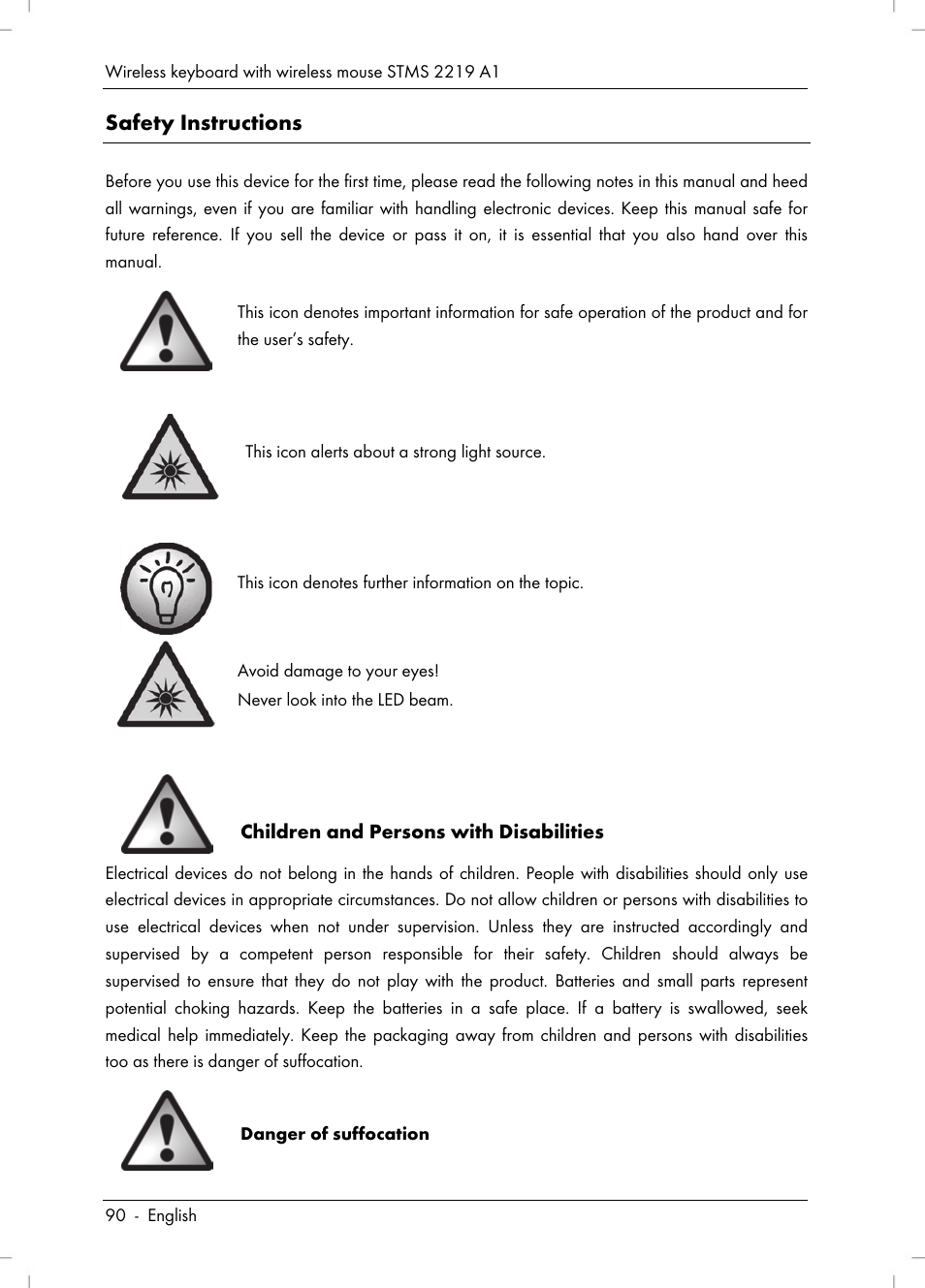 Silvercrest STMS 2219 A1 User Manual | Page 92 / 110