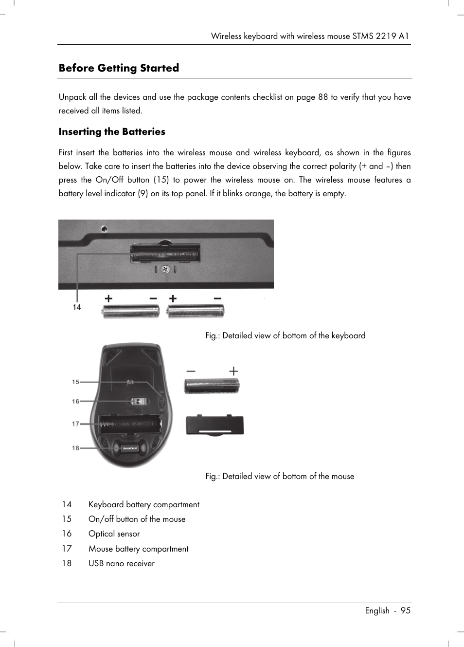 Silvercrest STMS 2219 A1 User Manual | Page 97 / 110