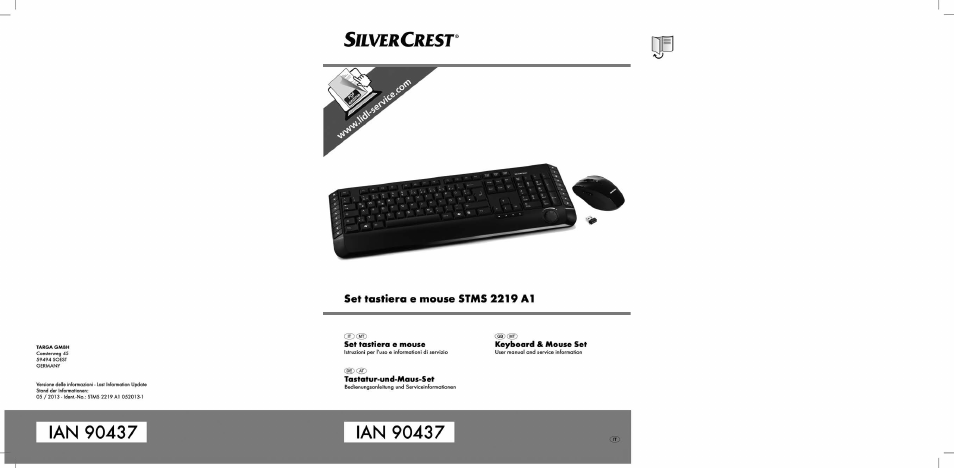 Silvercrest STMS 2219 A1 User Manual | 68 pages