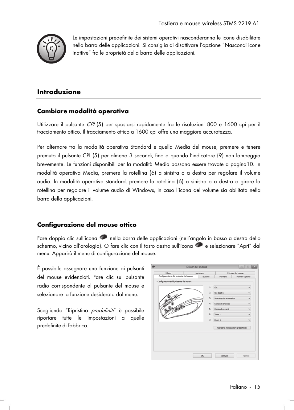 Introduzione | Silvercrest STMS 2219 A1 User Manual | Page 17 / 68