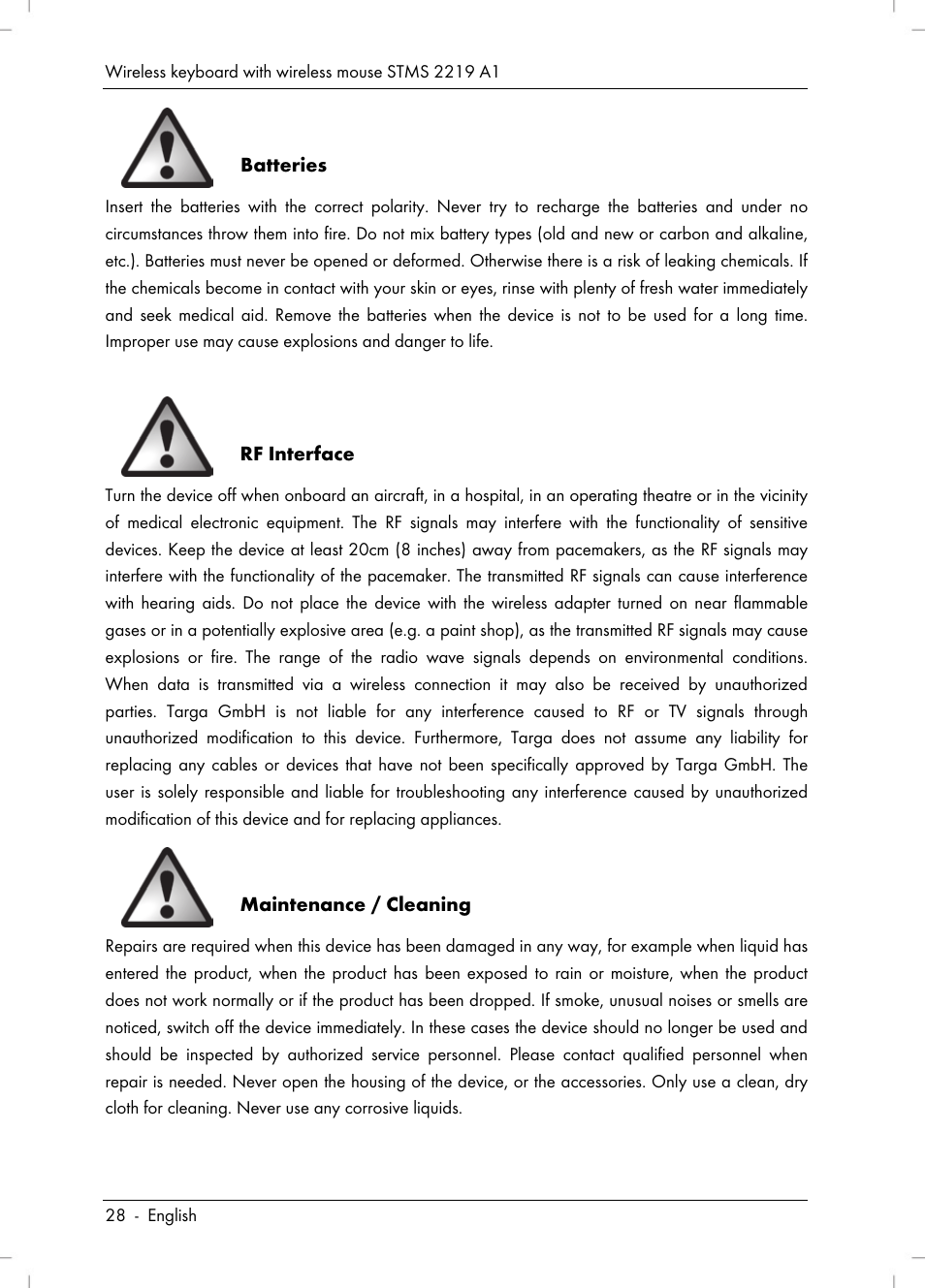 Silvercrest STMS 2219 A1 User Manual | Page 30 / 68