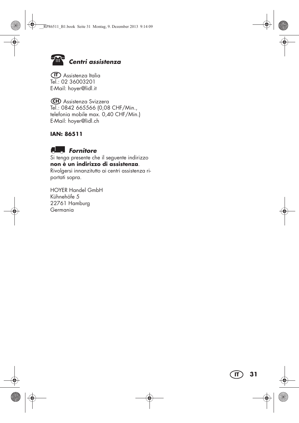 Silvercrest SSM 175 A1 User Manual | Page 33 / 54