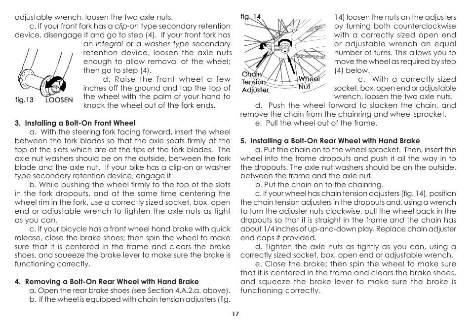 Diamondback 06.DB SS OM User Manual | Page 19 / 38