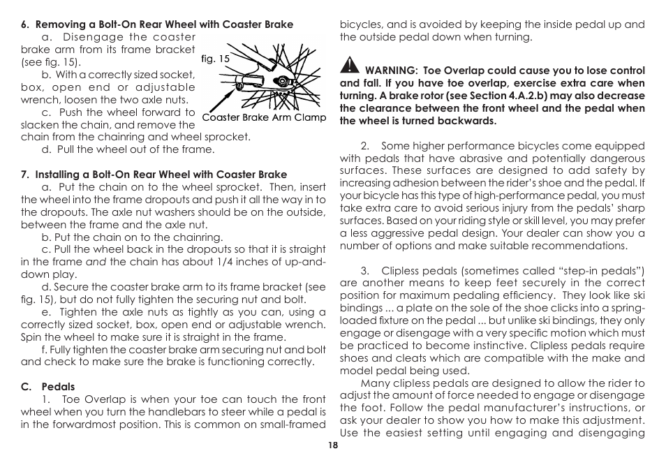 Diamondback 06.DB SS OM User Manual | Page 20 / 38