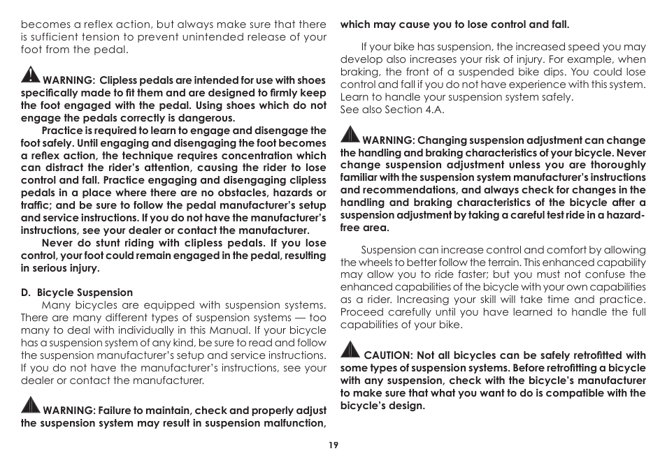 Diamondback 06.DB SS OM User Manual | Page 21 / 38