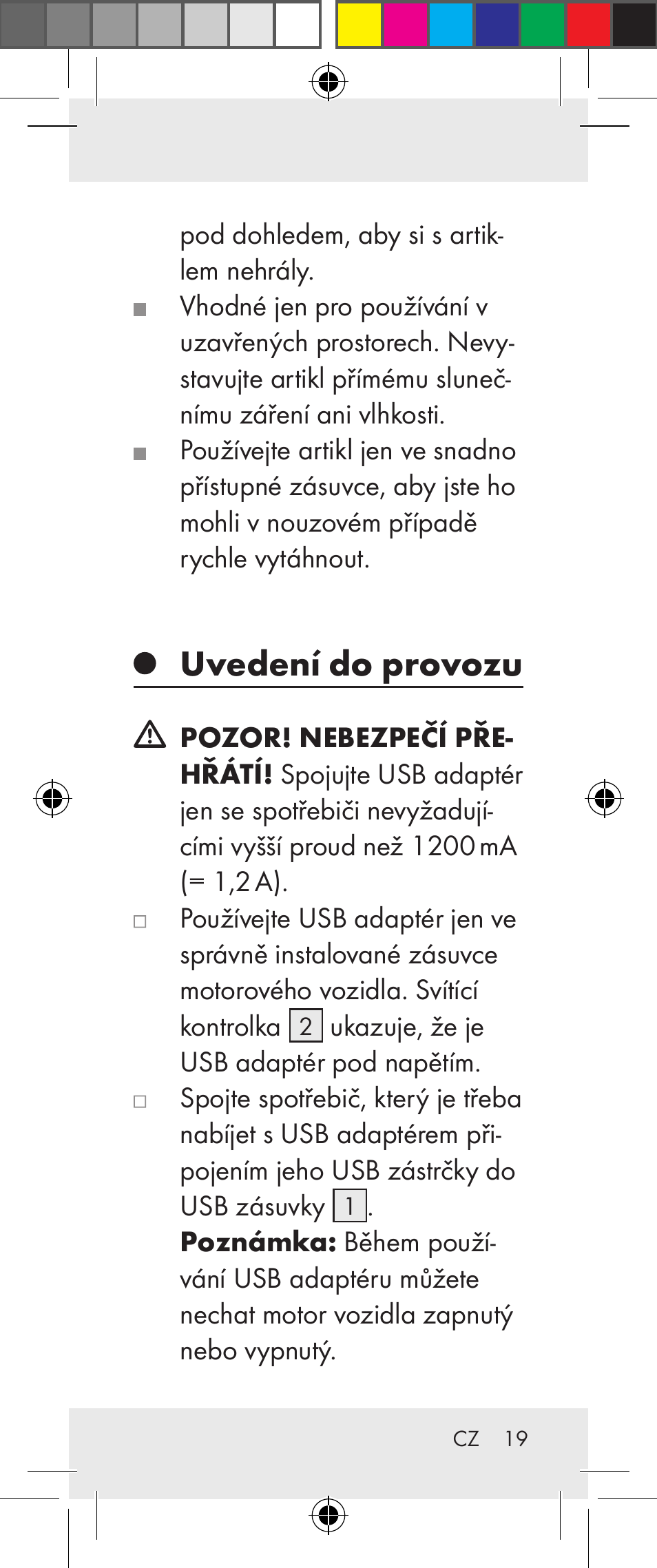 Uvedení do provozu | Silvercrest Z31306A User Manual | Page 19 / 34