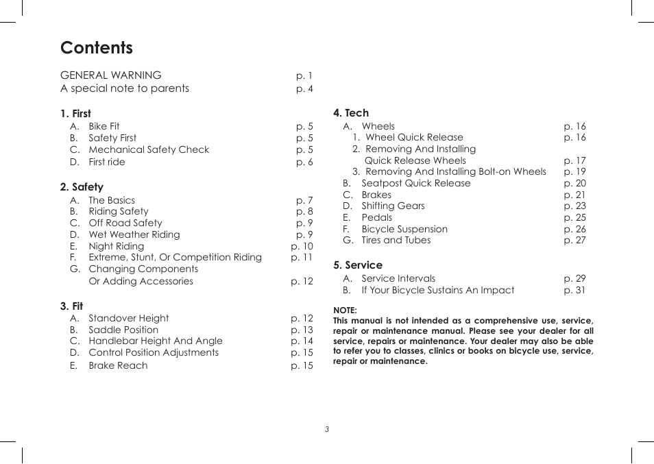 Diamondback 7th Edition User Manual | Page 3 / 32