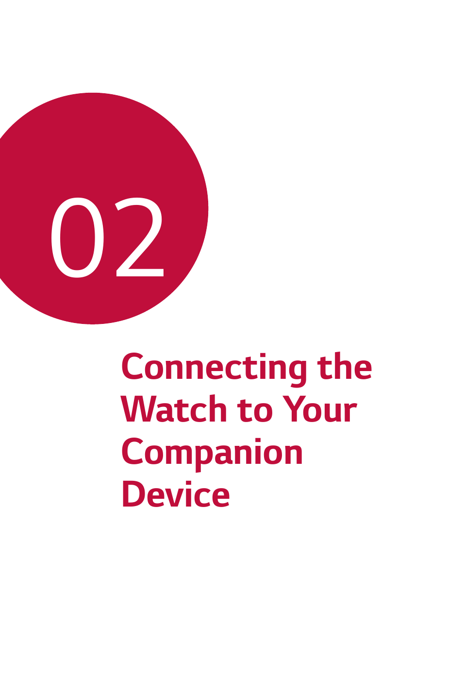 Connecting the watch to your companion device | LG Watch Sport W280A User Manual | Page 22 / 79