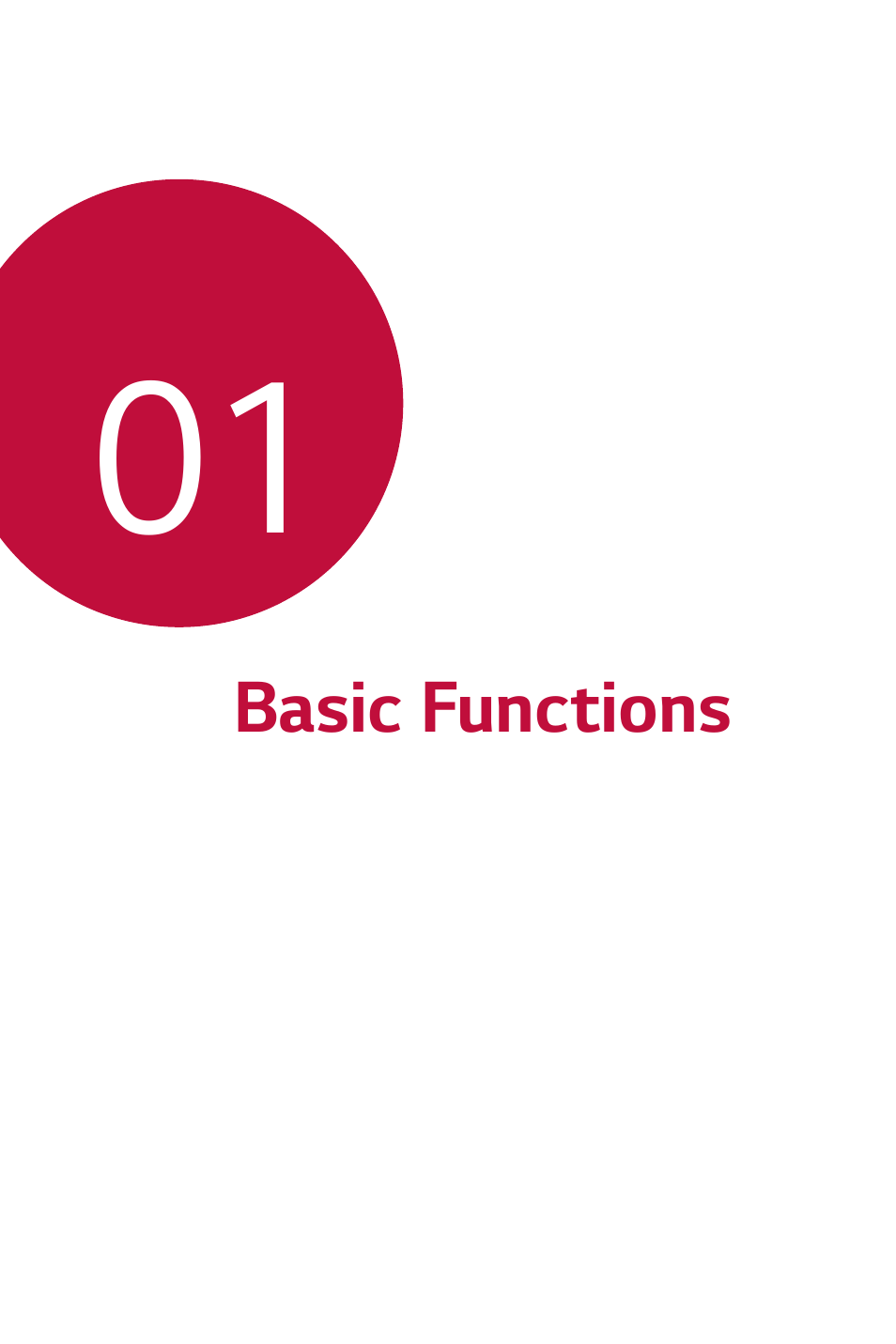 Basic functions | LG Watch Sport W280A User Manual | Page 6 / 79