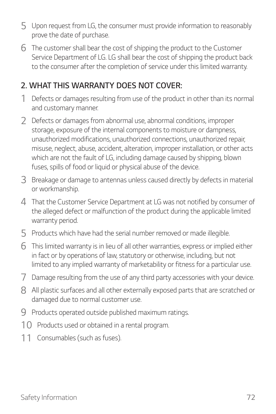 LG Watch Sport W280A User Manual | Page 73 / 79