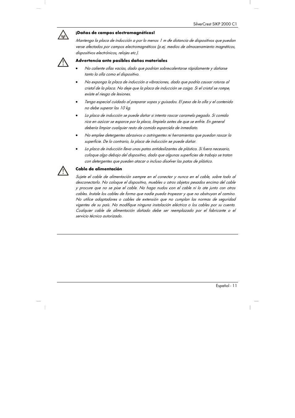 Silvercrest SIKP 2000 C1 User Manual | Page 13 / 102