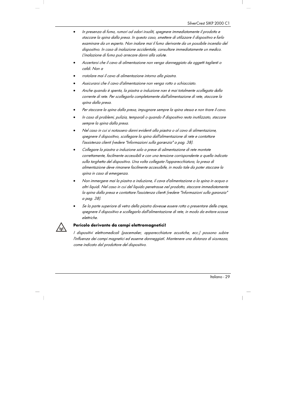 Silvercrest SIKP 2000 C1 User Manual | Page 31 / 102