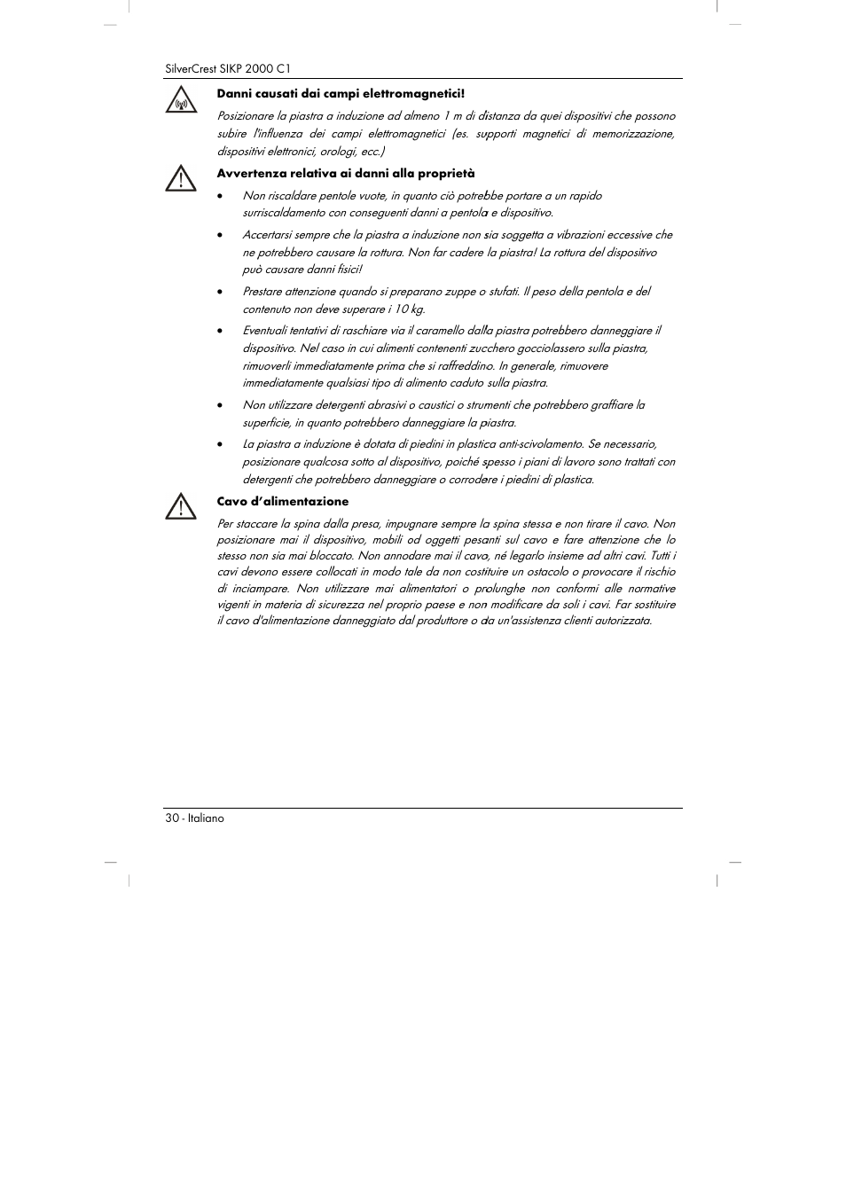 Silvercrest SIKP 2000 C1 User Manual | Page 32 / 102