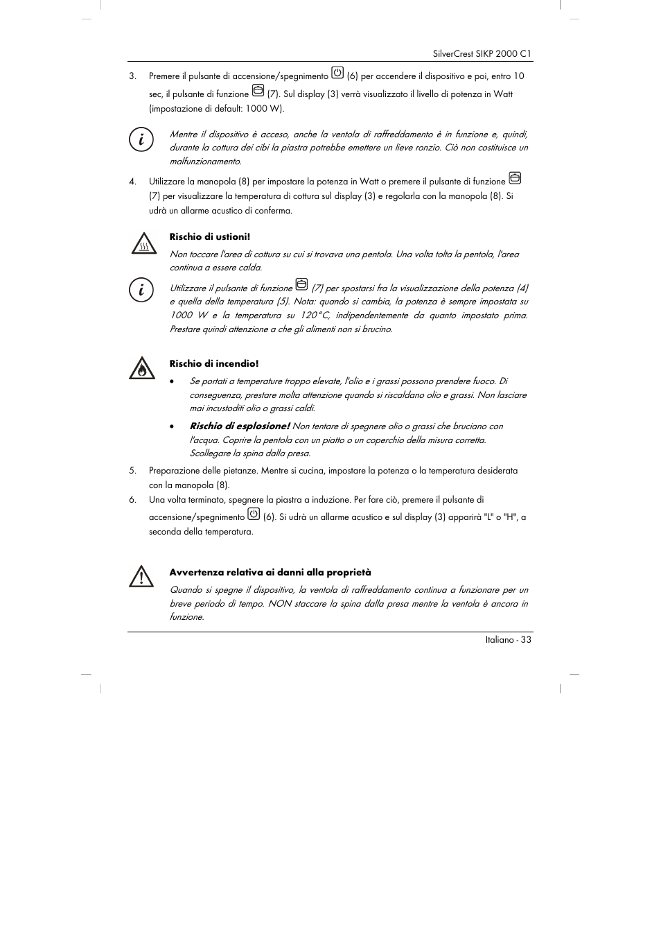 Silvercrest SIKP 2000 C1 User Manual | Page 35 / 102