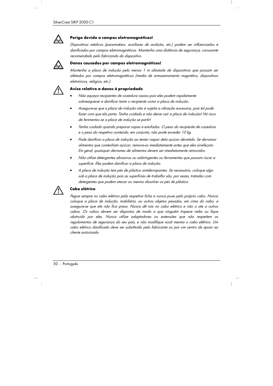 Silvercrest SIKP 2000 C1 User Manual | Page 52 / 102