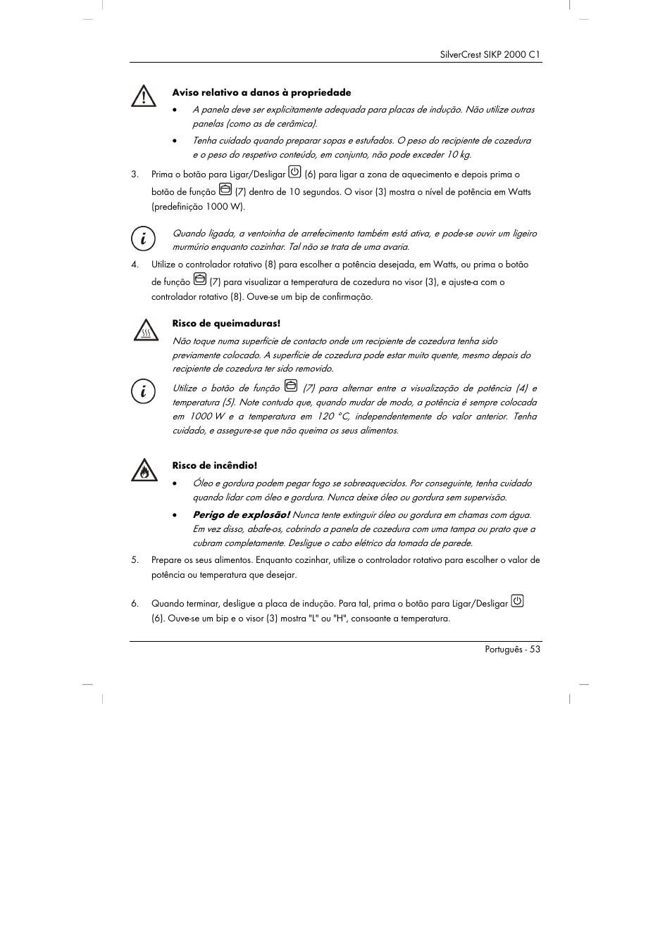 Silvercrest SIKP 2000 C1 User Manual | Page 55 / 102