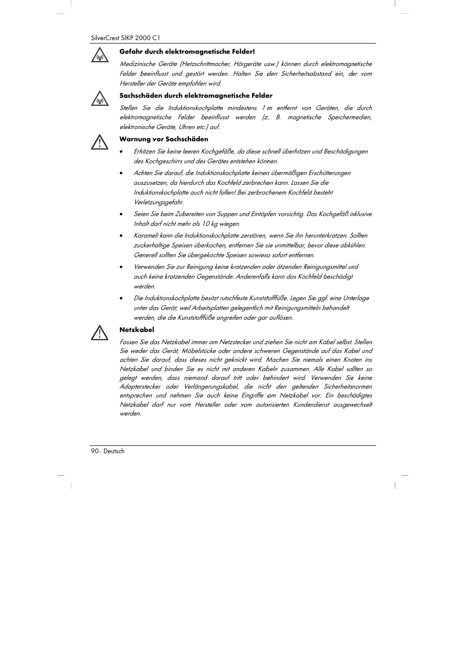 Silvercrest SIKP 2000 C1 User Manual | Page 92 / 102