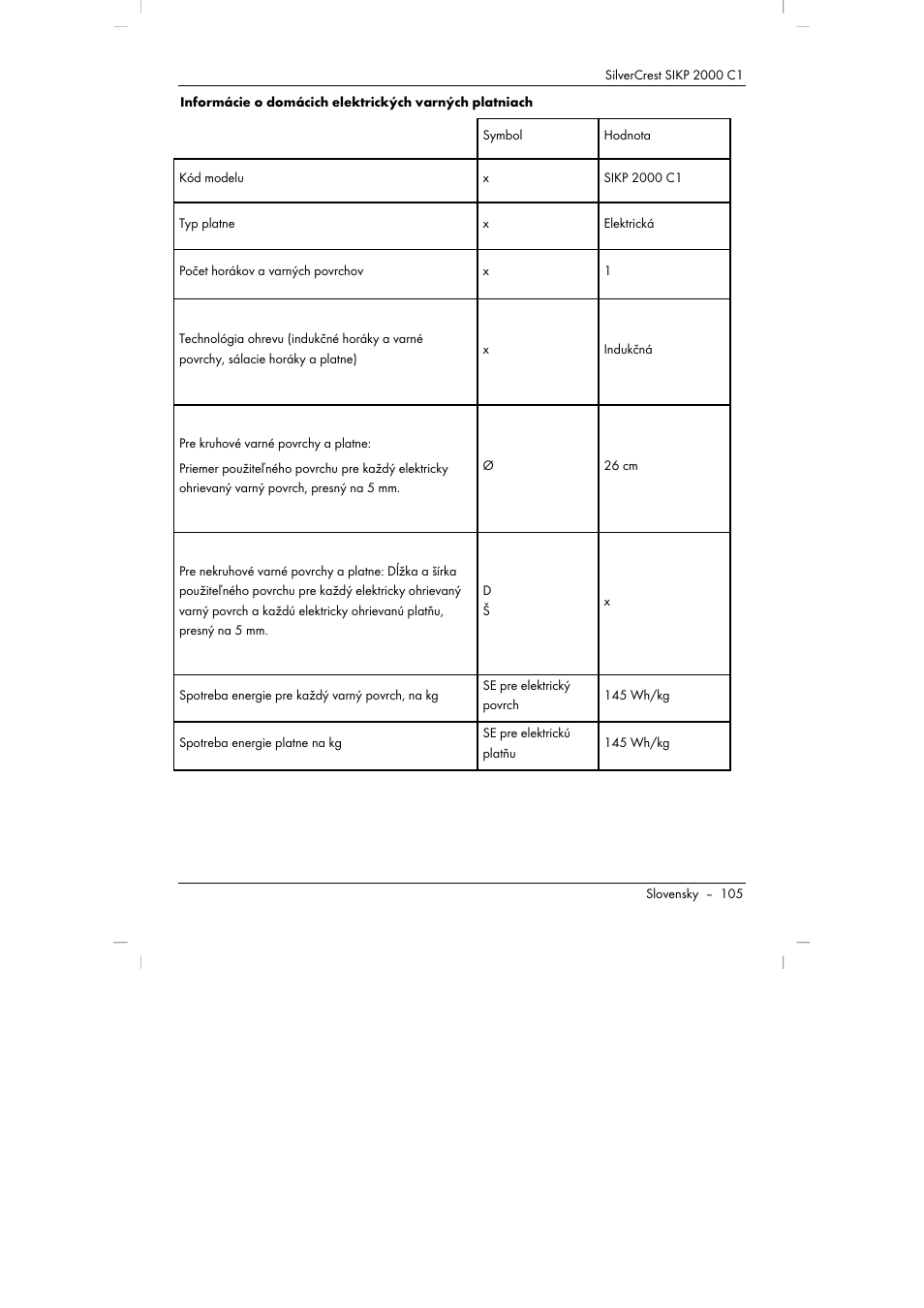 Silvercrest SIKP 2000 C1 User Manual | Page 107 / 144