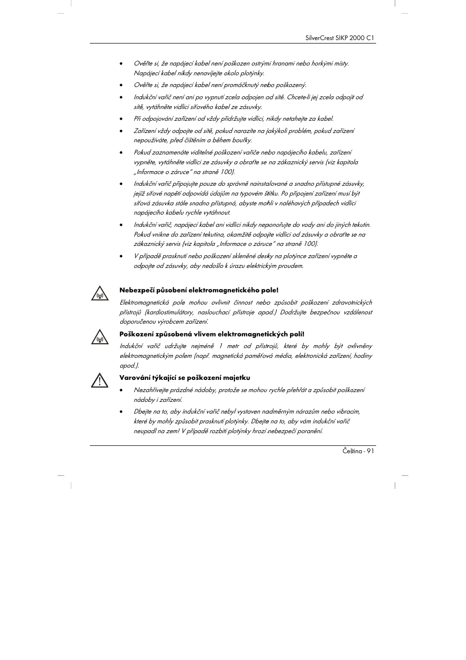 Silvercrest SIKP 2000 C1 User Manual | Page 93 / 144