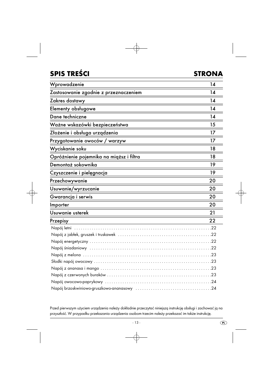 Silvercrest SFE 450 C1 User Manual | Page 16 / 88