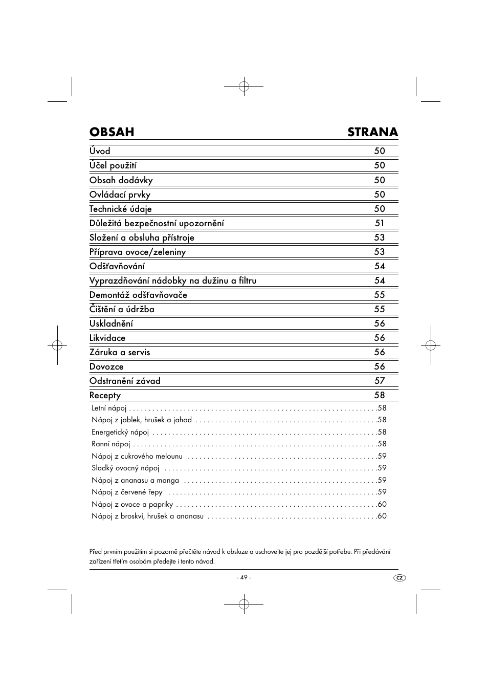 Silvercrest SFE 450 C1 User Manual | Page 52 / 88