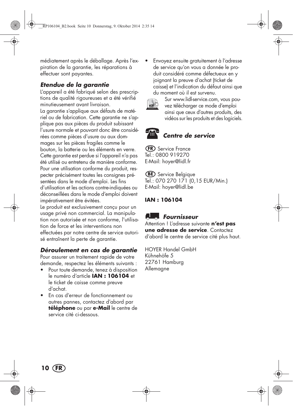 Silvercrest SWKS 2200 B1 User Manual | Page 12 / 46