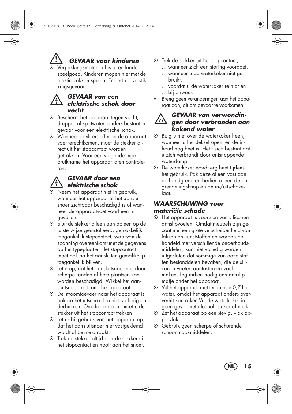 Silvercrest SWKS 2200 B1 User Manual | Page 17 / 46