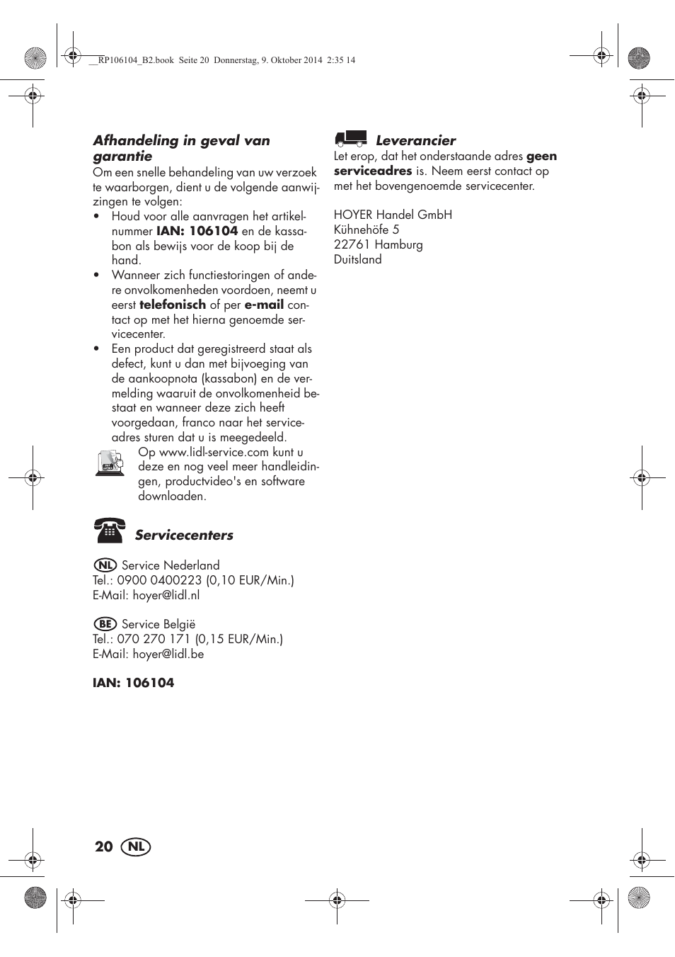 Silvercrest SWKS 2200 B1 User Manual | Page 22 / 46