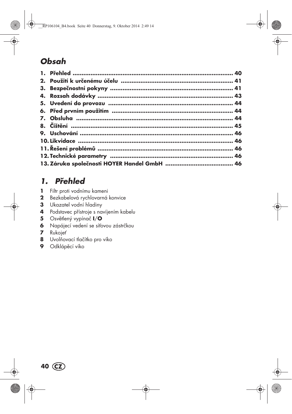 Silvercrest SWKS 2200 B1 User Manual | Page 42 / 70