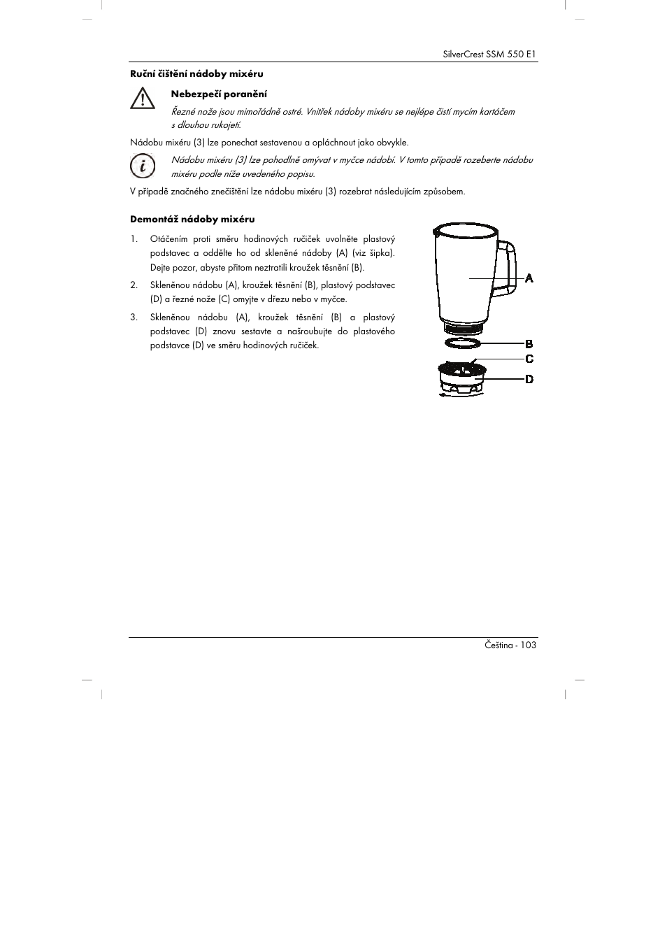 Silvercrest SSM 550 E1 User Manual | Page 105 / 154