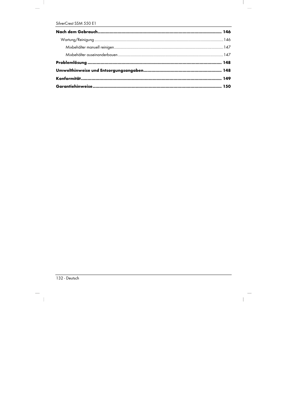 Silvercrest SSM 550 E1 User Manual | Page 134 / 154