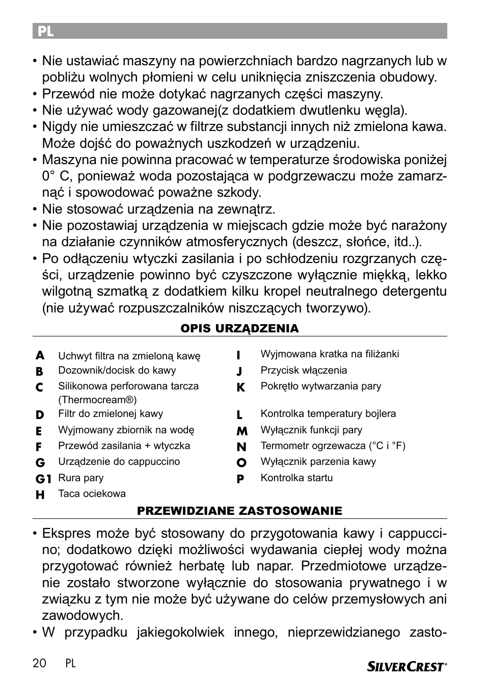 Silvercrest SEMR 850 A1 User Manual | Page 20 / 91