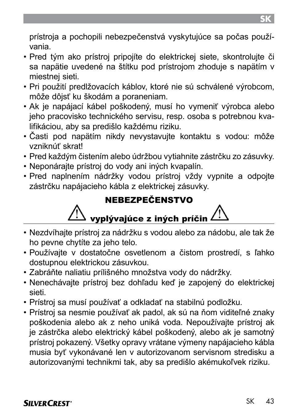 Silvercrest SEMR 850 A1 User Manual | Page 43 / 91