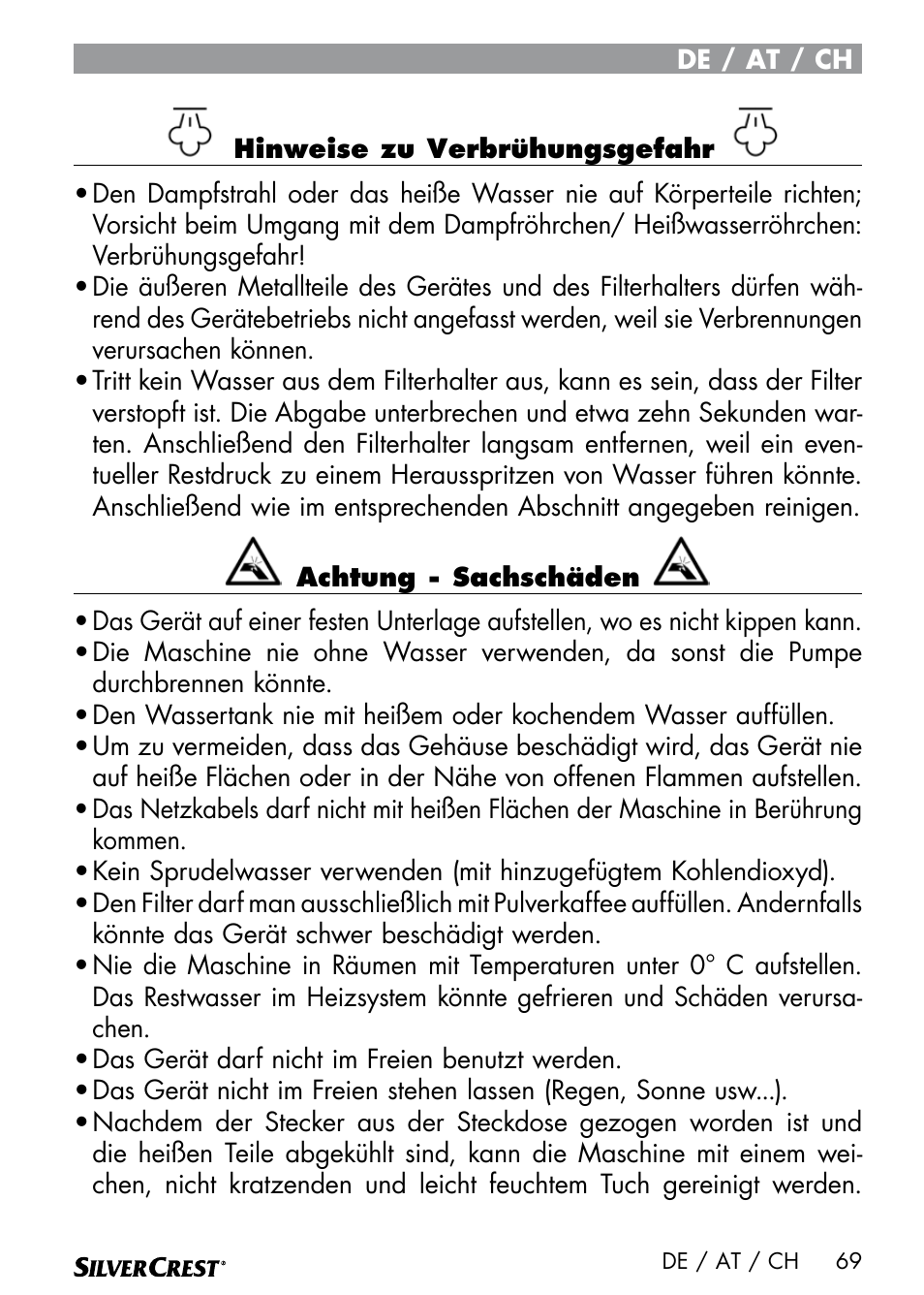 Silvercrest SEMR 850 A1 User Manual | Page 69 / 91