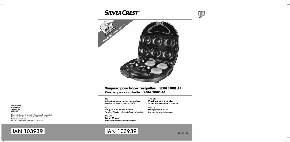 Silvercrest SDM 1000 A1 User Manual | 70 pages