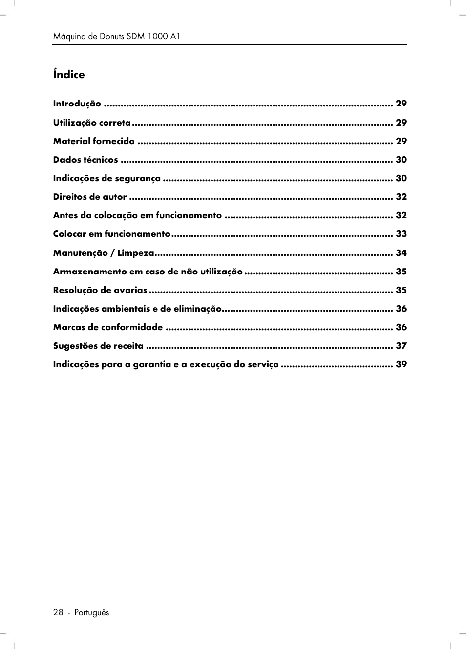 Silvercrest SDM 1000 A1 User Manual | Page 30 / 70