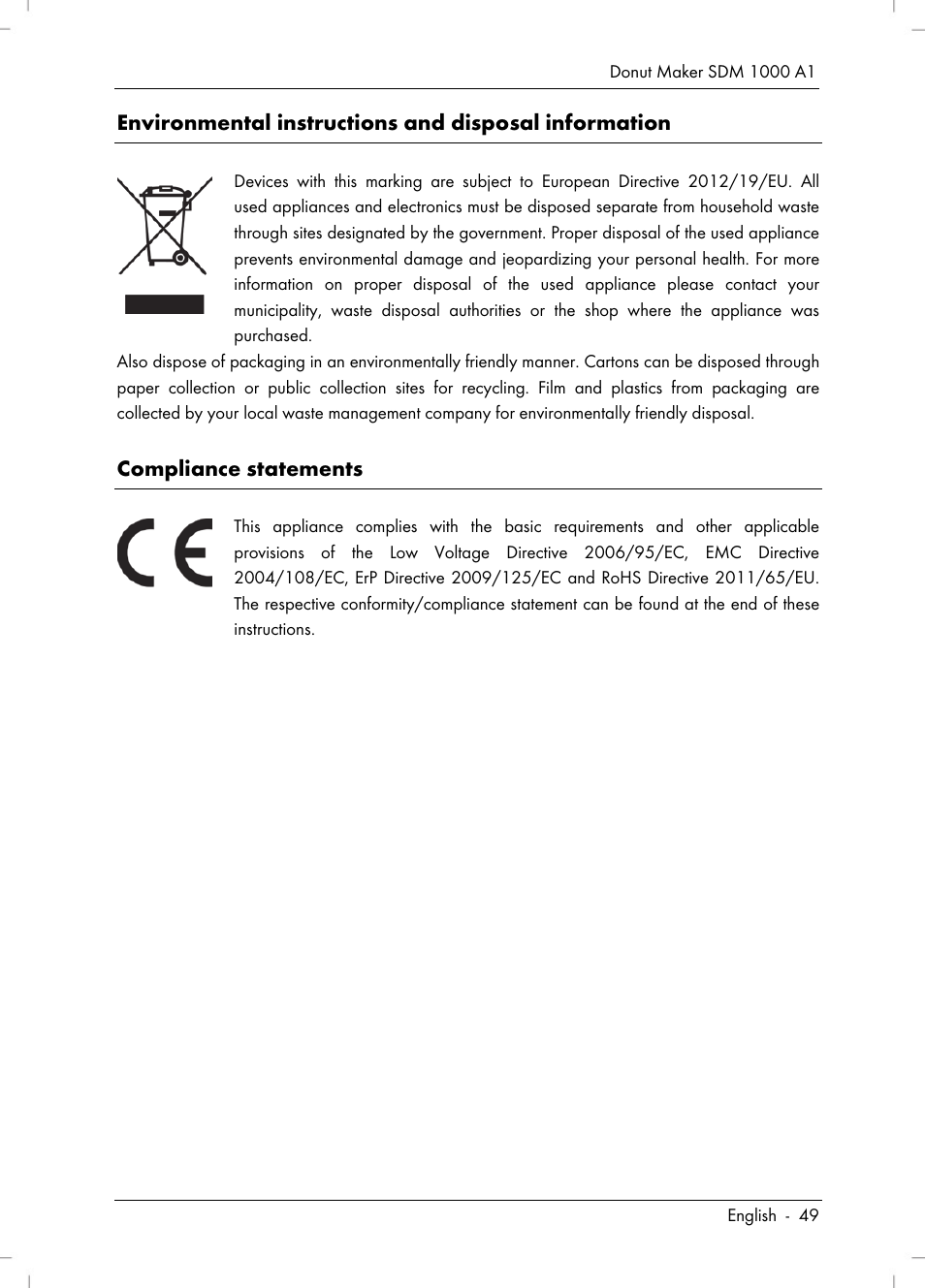 Silvercrest SDM 1000 A1 User Manual | Page 51 / 70