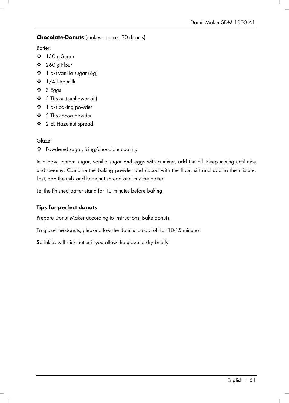 Silvercrest SDM 1000 A1 User Manual | Page 53 / 70