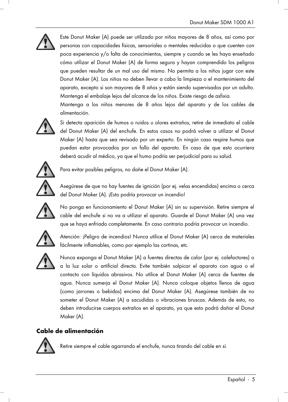 Silvercrest SDM 1000 A1 User Manual | Page 7 / 70