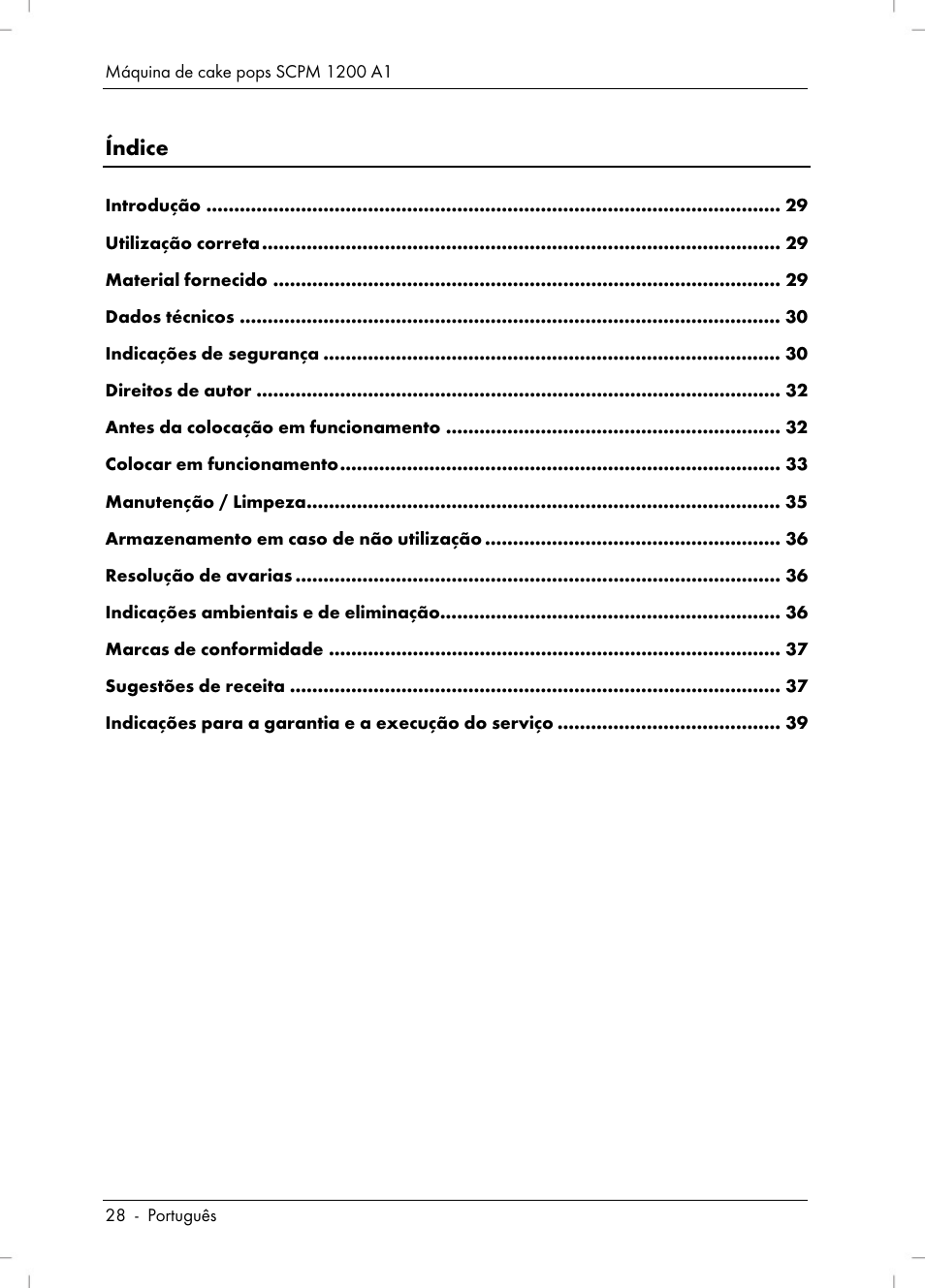 Silvercrest SCPM 1200 A1 User Manual | Page 30 / 70