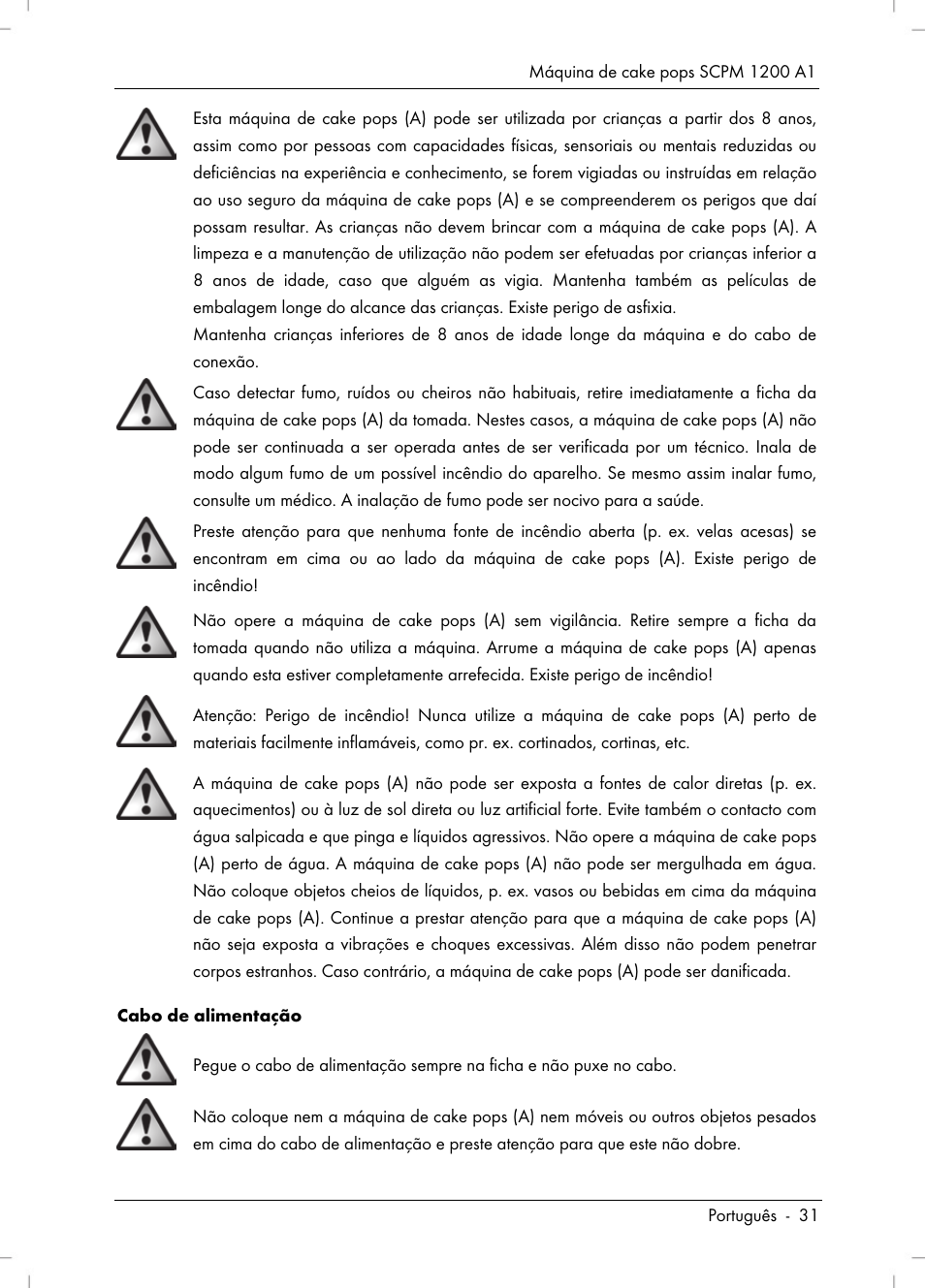 Silvercrest SCPM 1200 A1 User Manual | Page 33 / 70