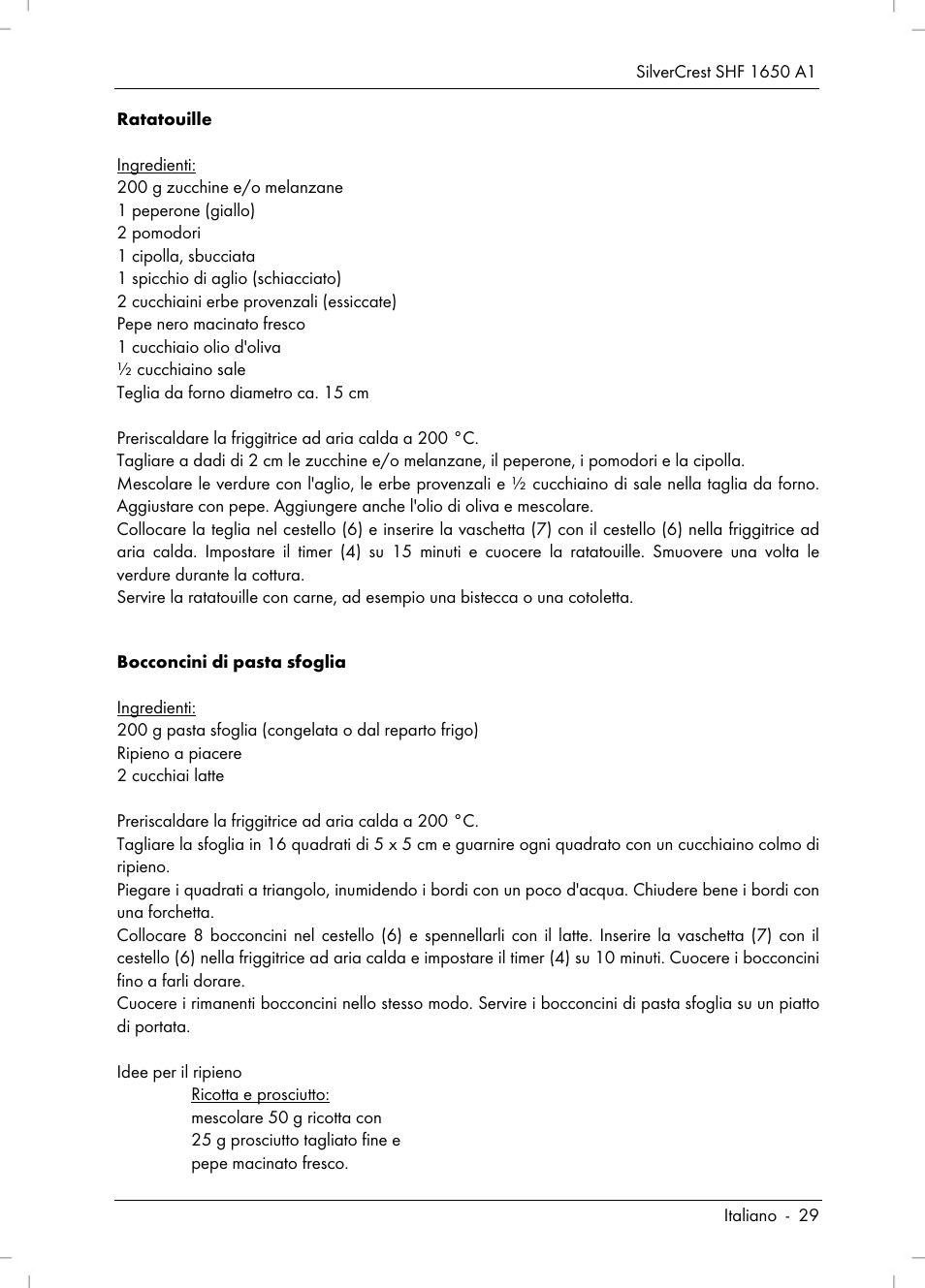 Silvercrest SHF 1650 A1 User Manual | Page 31 / 84