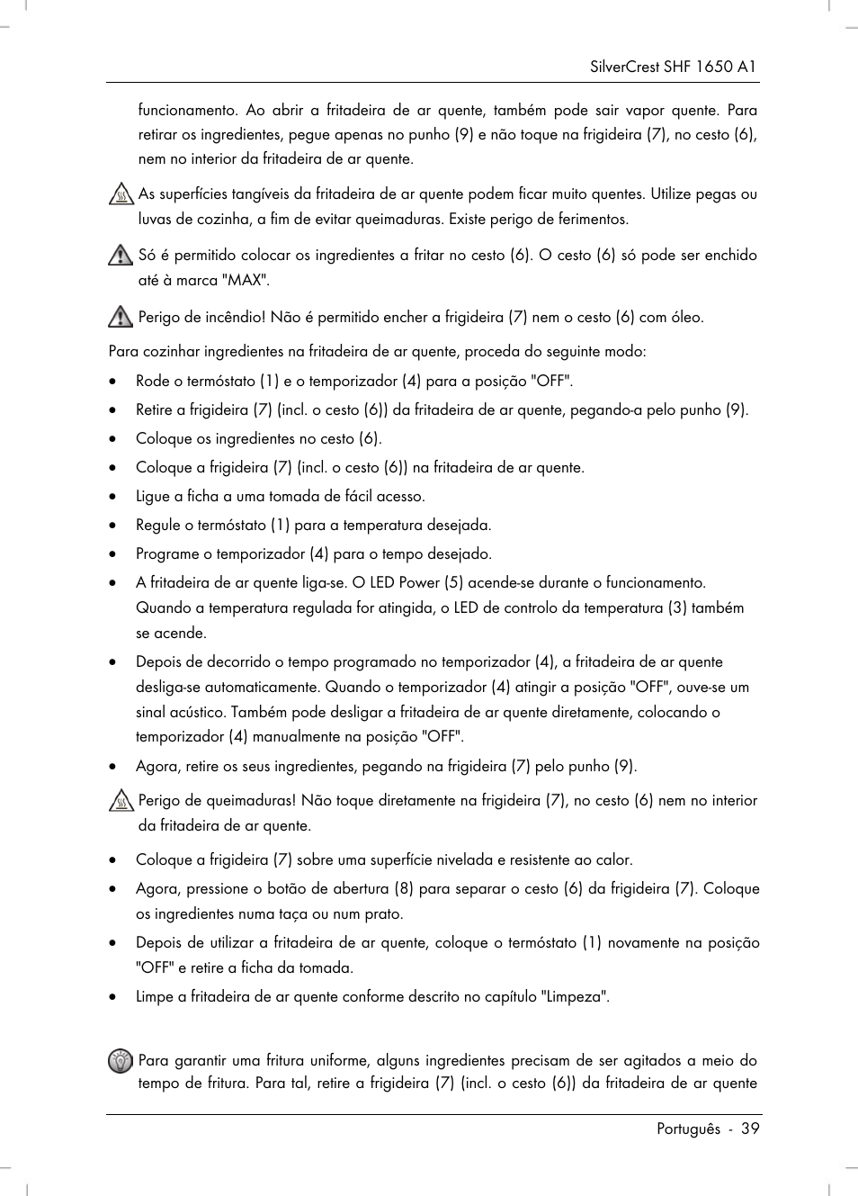 Silvercrest SHF 1650 A1 User Manual | Page 41 / 84