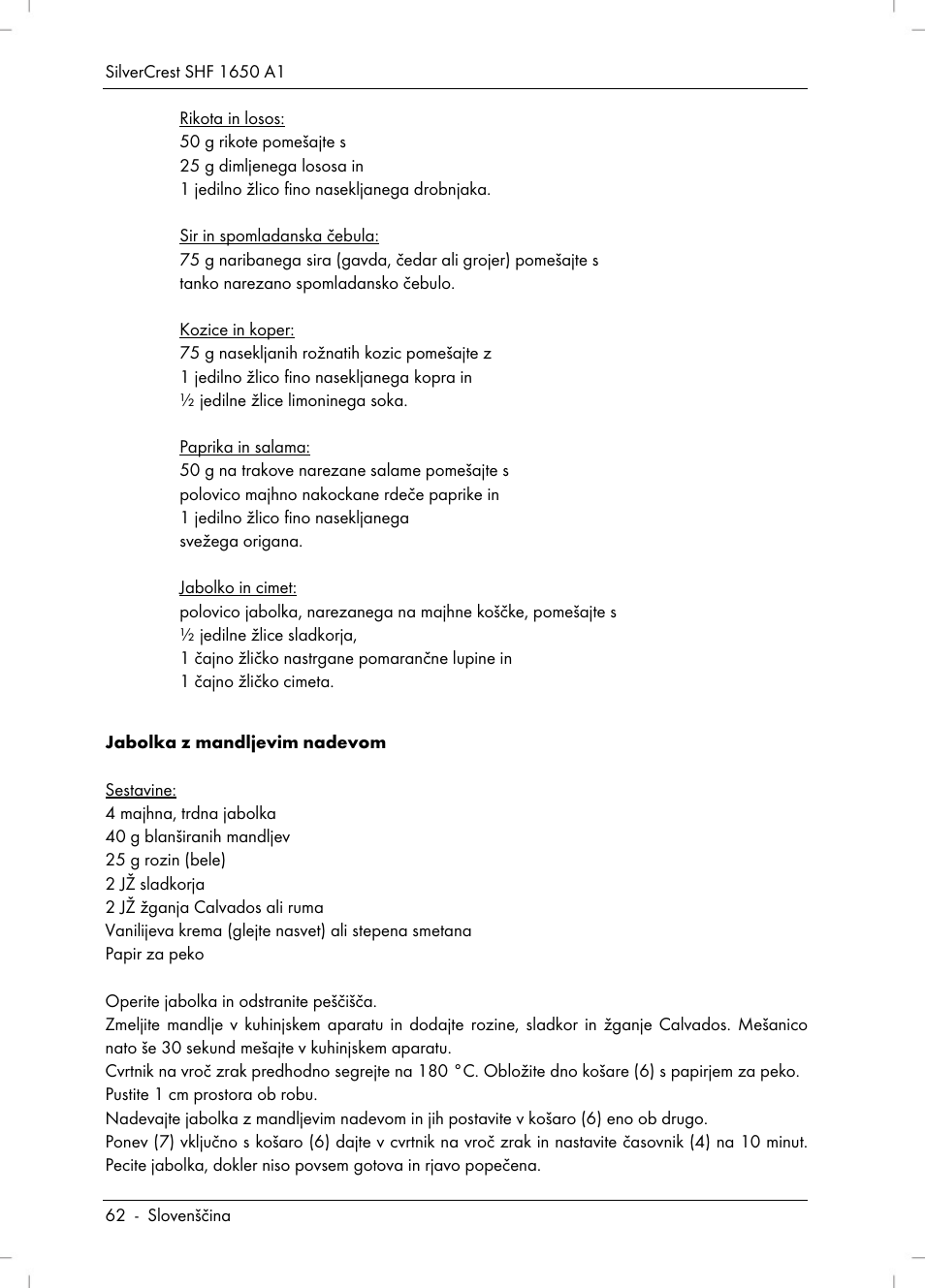 Silvercrest SHF 1650 A1 User Manual | Page 64 / 116