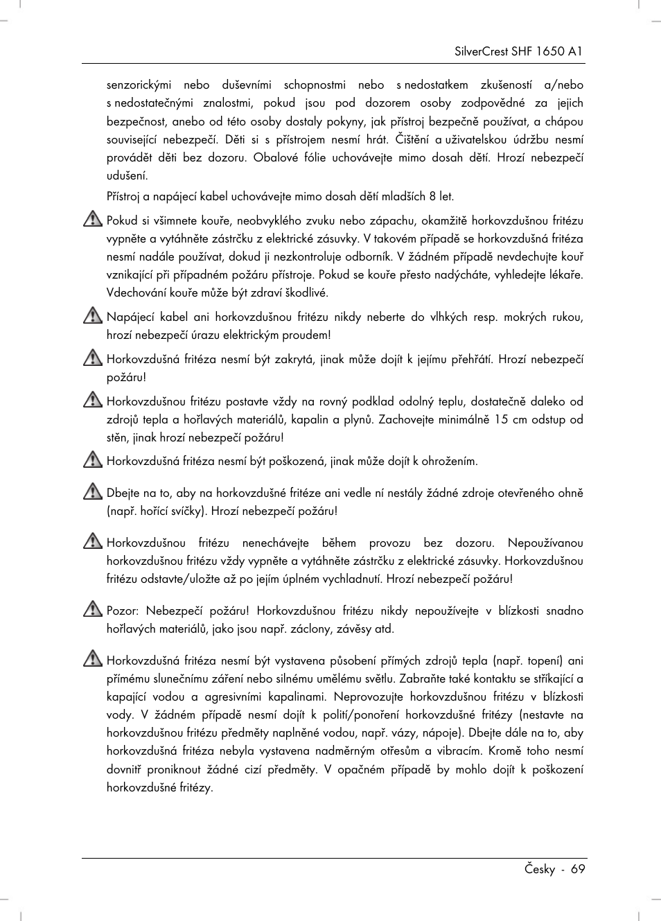 Silvercrest SHF 1650 A1 User Manual | Page 71 / 116